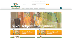 Desktop Screenshot of keradur.fi